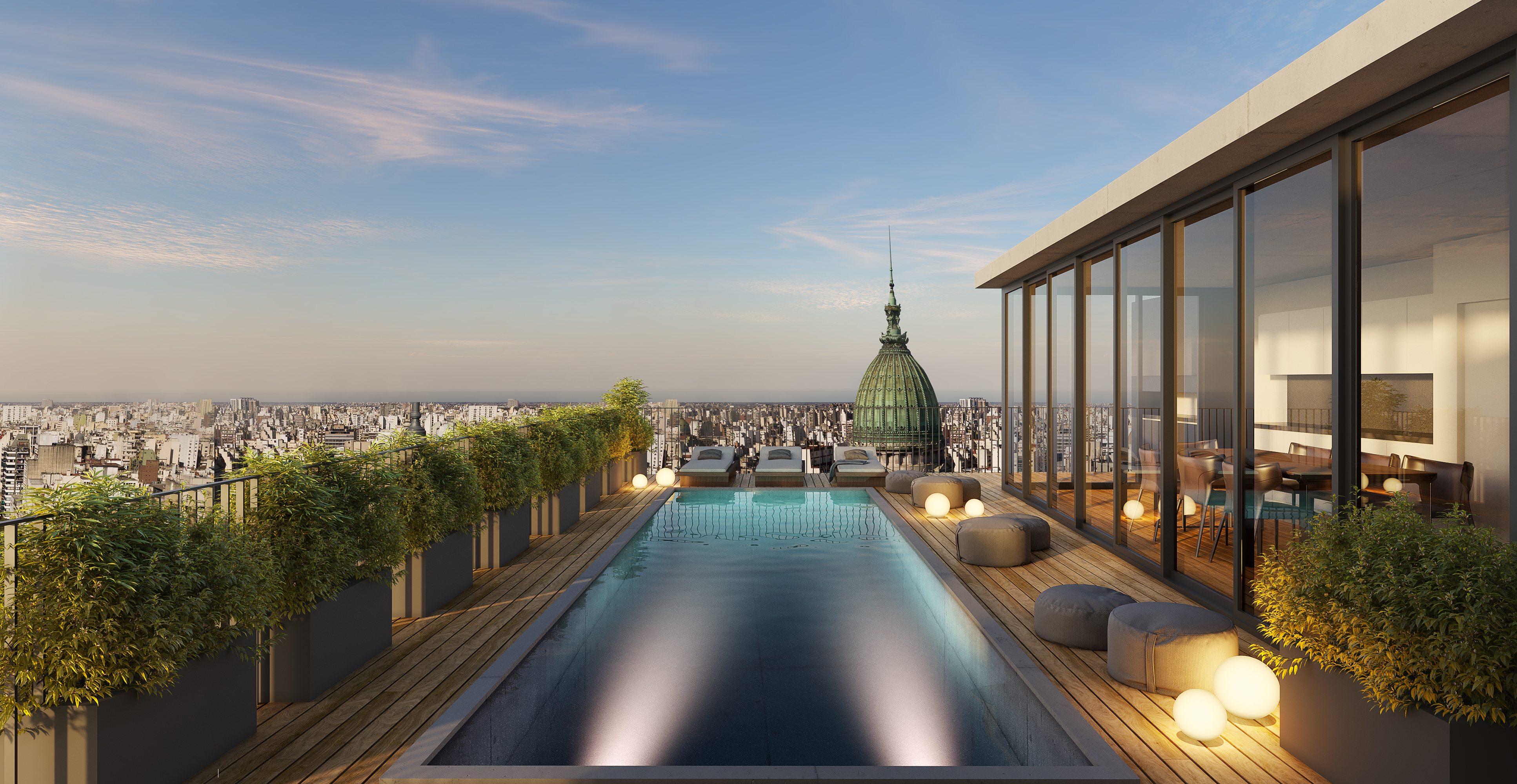 Proyecto Alsina - Terraza